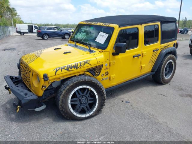 1C4HJXDN2JW324872 Jeep Wrangler Unlimited Sport S 4x4
