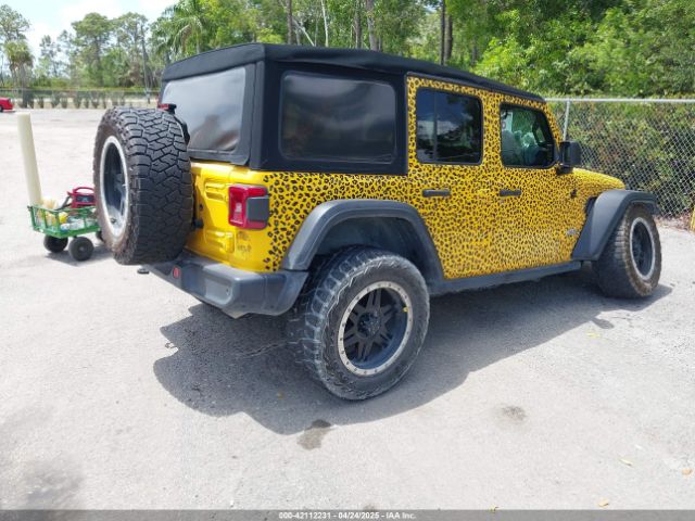1C4HJXDN2JW324872 Jeep Wrangler Unlimited Sport S 4x4