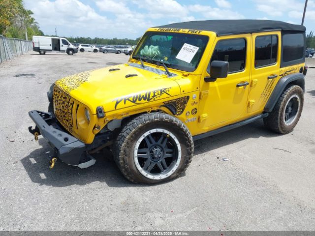 1C4HJXDN2JW324872 Jeep Wrangler Unlimited Sport S 4x4
