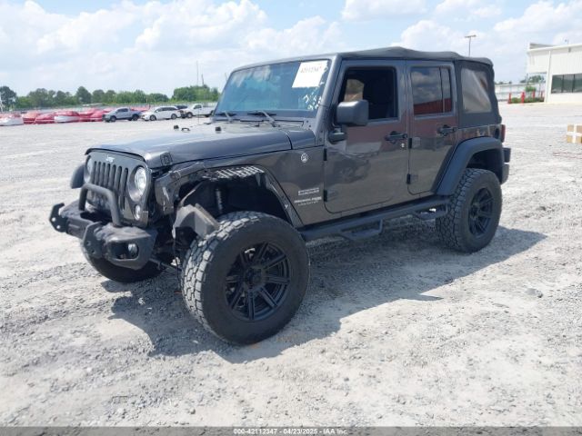 1C4BJWDG4JL814233 Jeep Wrangler Jk Unlimited Sport S 4x4