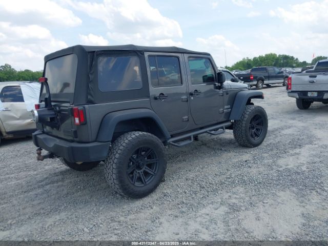 1C4BJWDG4JL814233 Jeep Wrangler Jk Unlimited Sport S 4x4