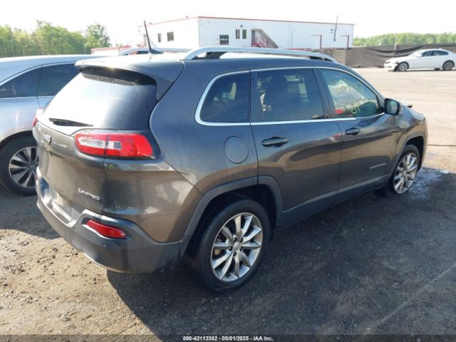 1C4PJLDB4JD572921 Jeep Cherokee Limited Fwd
