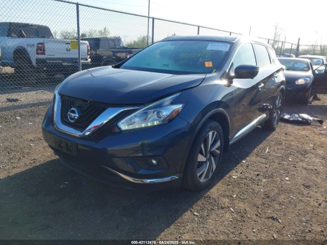 5N1AZ2MHXJN202298 Nissan Murano Platinum