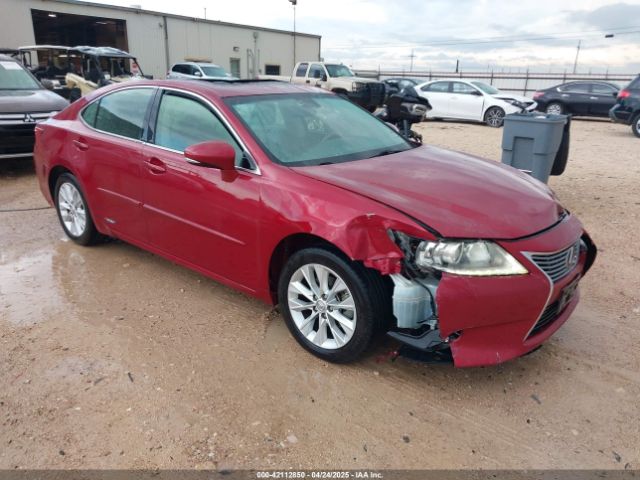 2013 LEXUS ES 300H JTHBW1GG7D2024448