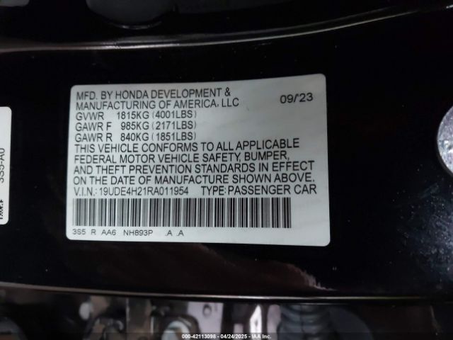 2024 ACURA INTEGRA 19UDE4H21RA011954 Photo 8