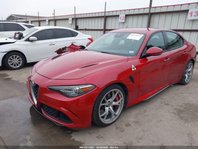 ZARFAEAV1H7519131 Alfa Romeo Giulia Quadrifoglio Rwd