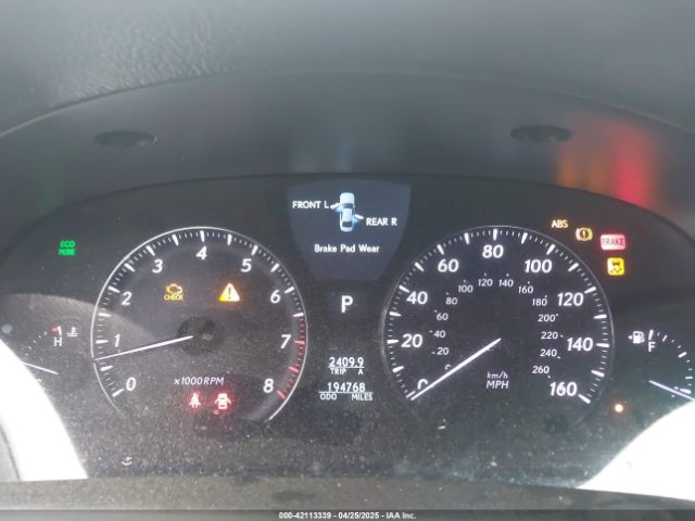 2011 LEXUS LS 460 JTHBL5EF0B5107595 Photo 6