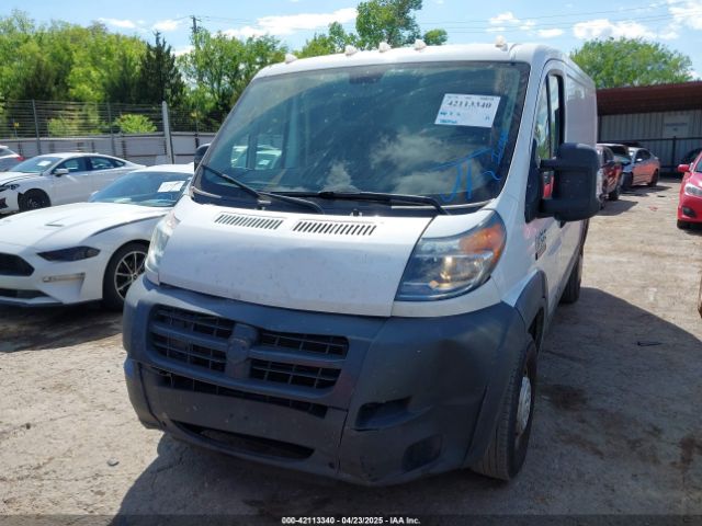 3C6TRVAG5JE117326 RAM Promaster 1500 Low Roof 136 Wb