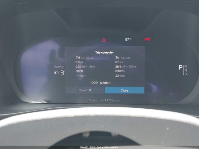 YV4ER3GL0R2104189 Volvo C40 Recharge Pure Electric Twin Plus