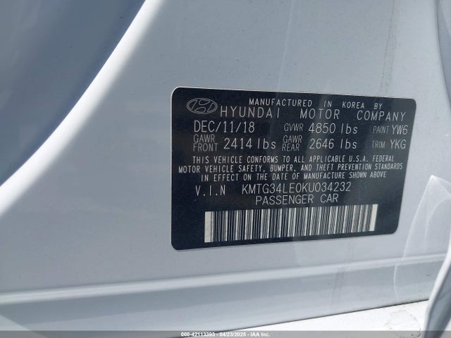 Genesis G70 3.3t Advanced 2019 KMTG34LE0KU034232 Image 9