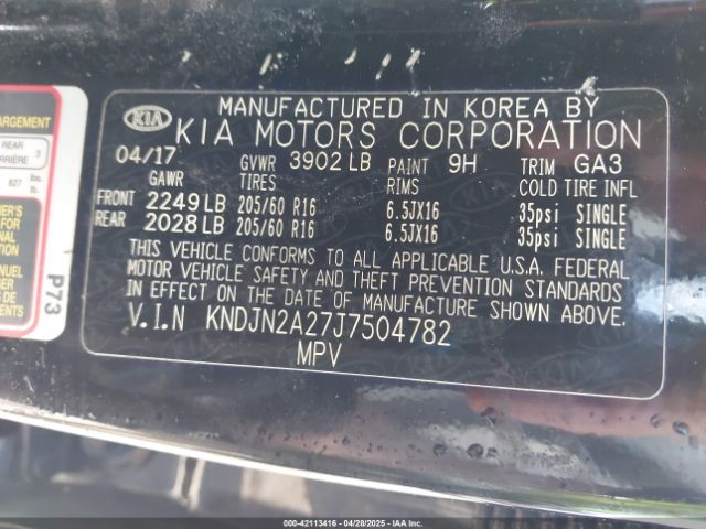 KNDJN2A27J7504782 KIA Soul