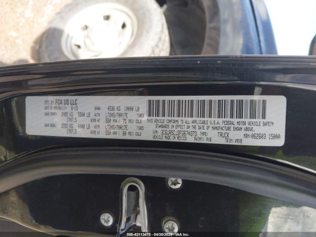 3C6UR5CJ3FG674373 RAM 2500 Tradesman
