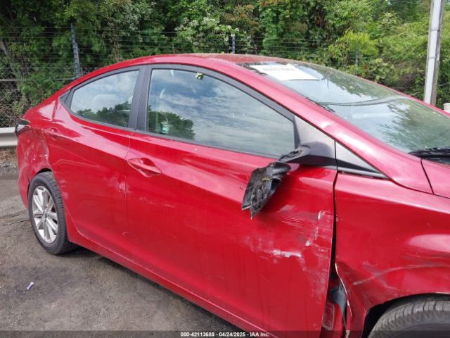 KMHDH4AE8EU048305 Hyundai ELANTRA SE