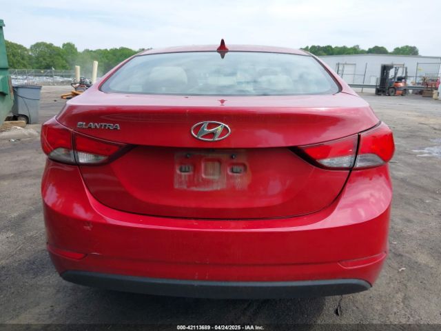 KMHDH4AE8EU048305 Hyundai ELANTRA SE