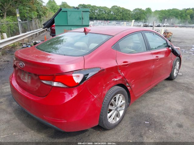 KMHDH4AE8EU048305 Hyundai ELANTRA SE