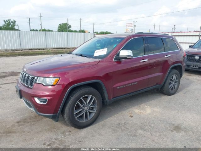 1C4RJEBG8HC609262 Jeep Grand Cherokee Limited 4x2