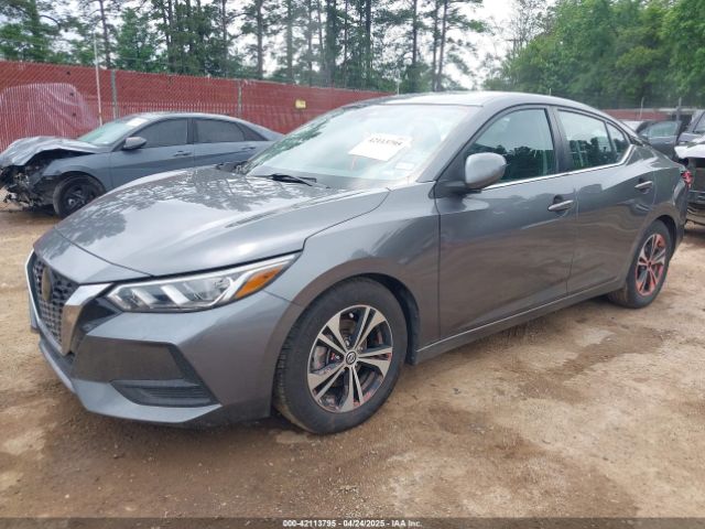 3N1AB8CVXNY240743 Nissan Sentra Sv Xtronic Cvt