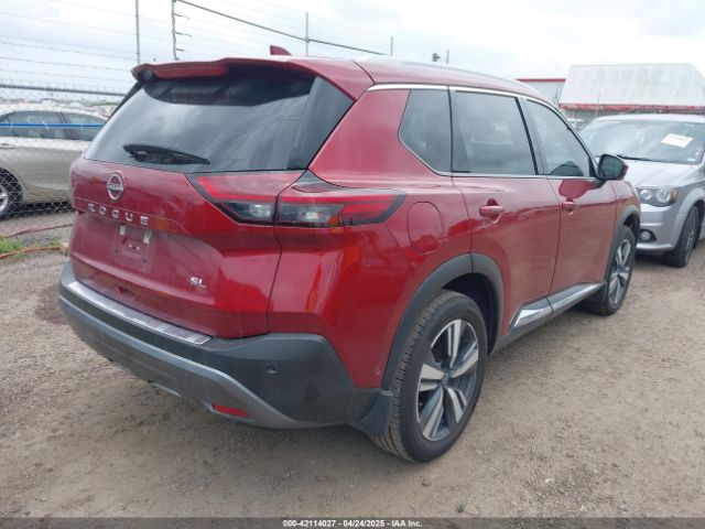 5N1BT3CA2PC749084 Nissan Rogue Sl Fwd
