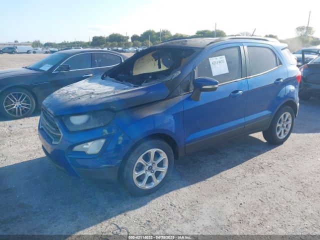 MAJ3S2GE4KC297916 Ford Ecosport Se