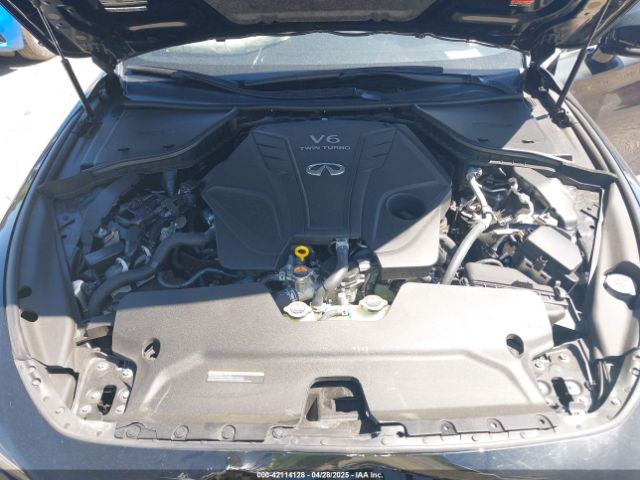 JN1FV7LL5NM680815 Infiniti Q60 Red Sport 400 Awd
