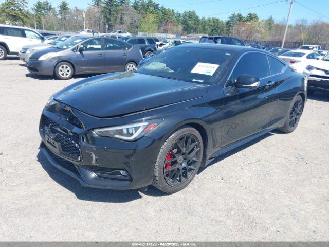 JN1FV7LL5NM680815 Infiniti Q60 Red Sport 400 Awd