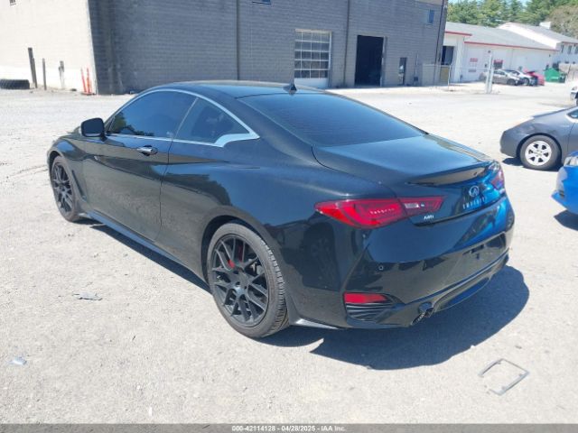 JN1FV7LL5NM680815 Infiniti Q60 Red Sport 400 Awd