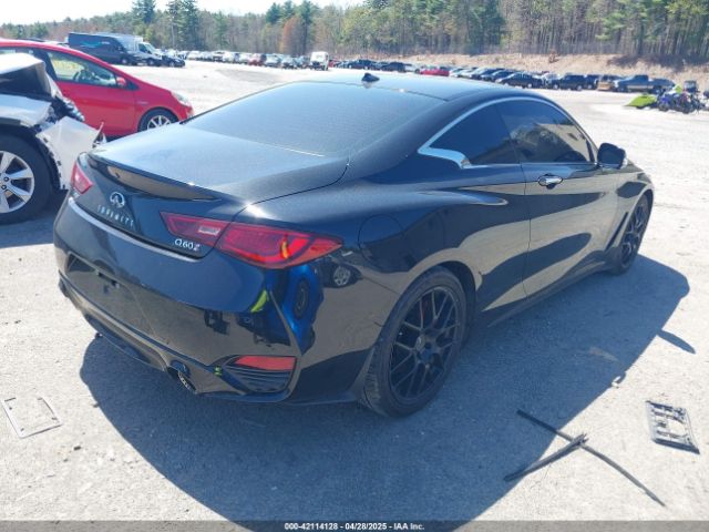 JN1FV7LL5NM680815 Infiniti Q60 Red Sport 400 Awd