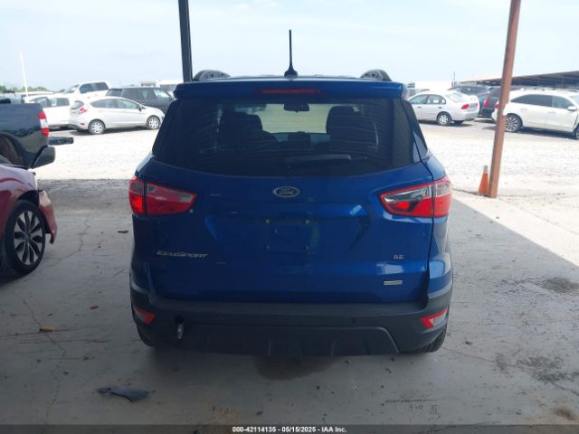 MAJ3P1TE7JC159075 Ford Ecosport Se