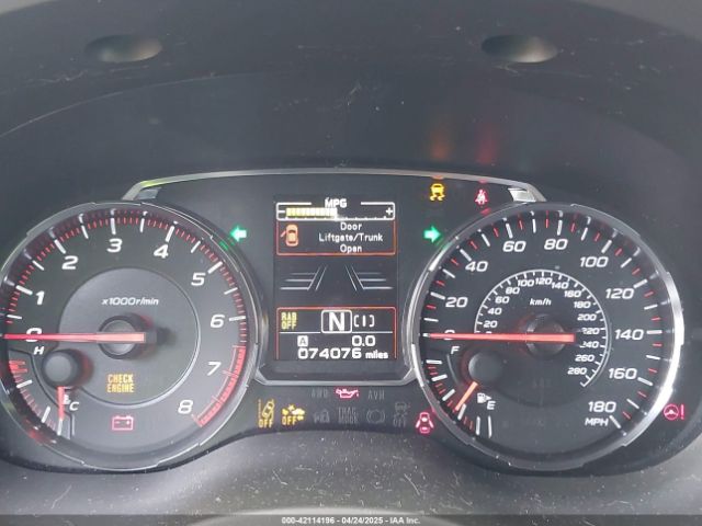 JF1VA1L60J8835873 Subaru Wrx Limited