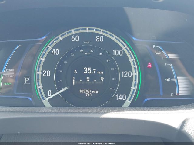 JHMCR6F52HC002642 Honda Accord Hybrid Ex-l