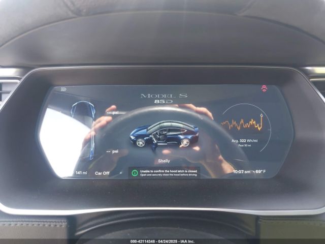 2015 TESLA MODEL S 5YJSA1H28FFP77571 Photo 6
