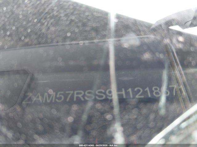 ZAM57RSS9H1218671 Maserati GHIBLI S