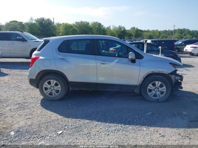 3GNCJKSB3JL247772 Chevrolet TRAX LS