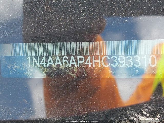 1N4AA6AP4HC393310 Nissan Maxima 3.5 Sl
