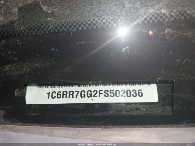 1C6RR7GG2FS502036 RAM 1500 Slt