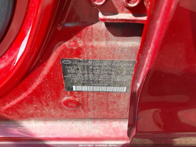 5NPD74LF5LH523929 Hyundai ELANTRA SE