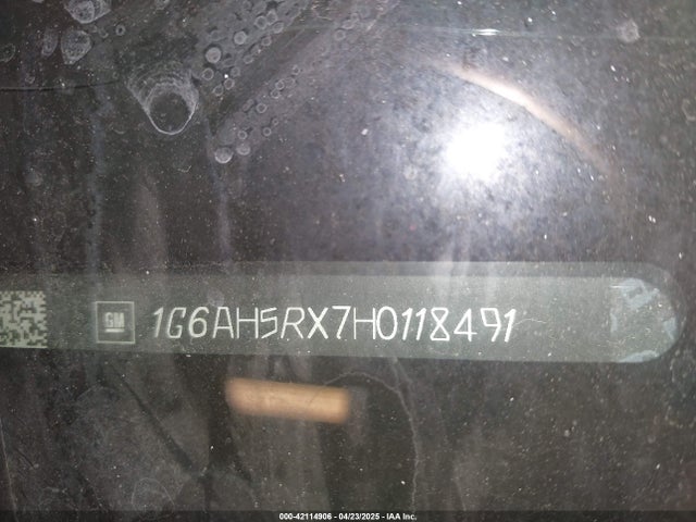 2017 CADILLAC ATS 1G6AH5RX7H0118491 Photo 8