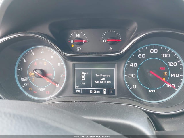 3G1BE6SM0HS562054 Chevrolet Cruze Lt Auto