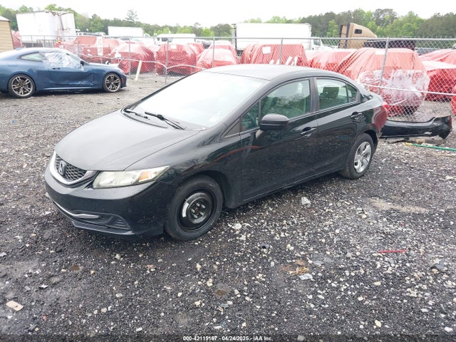 Honda Civic Lx 2015 19XFB2F55FE041548 Image 2