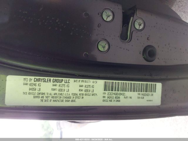 2C3CDYAG8EH284321 Dodge Challenger Sxt Plus