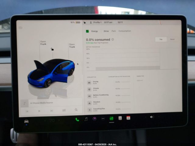 5YJ3E1EC5NF356461 Tesla Model 3 Performance Dual Motor All-wheel Drive