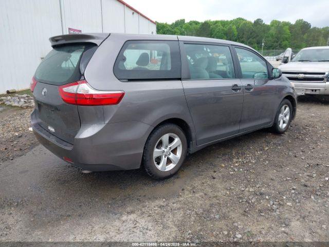 5TDZK3DC8FS678539 Toyota Sienna L 7 Passenger