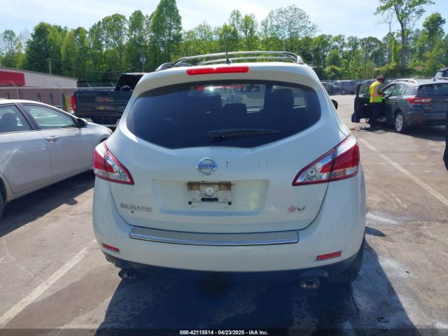 JN8AZ1MU5EW402599 Nissan MURANO SV