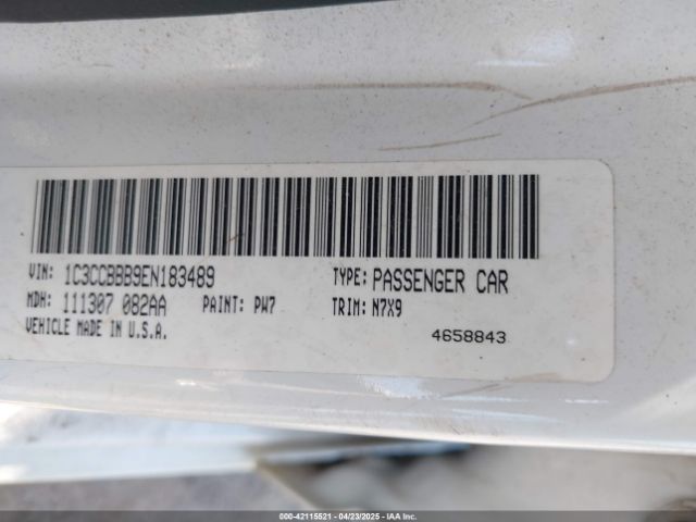 2014 CHRYSLER 200 1C3CCBBB9EN183489 Photo 8