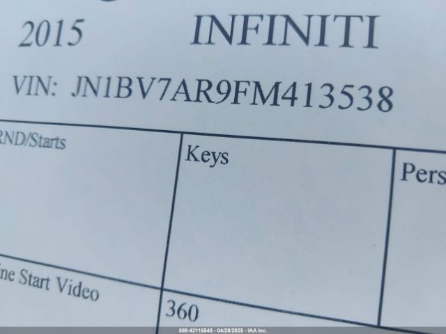 JN1BV7AR9FM413538 Infiniti Q50 Premium