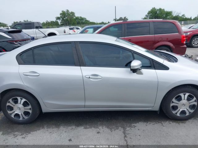 19XFB4F21EE001743 Honda CIVIC HYBRID