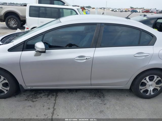 19XFB4F21EE001743 Honda CIVIC HYBRID