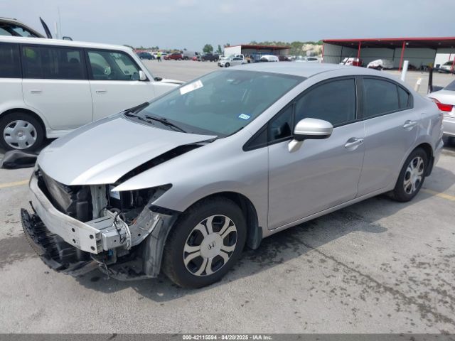 19XFB4F21EE001743 Honda CIVIC HYBRID