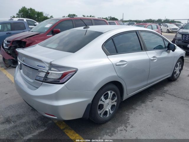 19XFB4F21EE001743 Honda CIVIC HYBRID