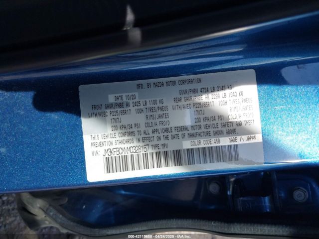 JM3KFBCMXM0328167 Mazda Cx-5 Touring